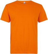 Oranje grote maten t-shirts 4xl Oranje