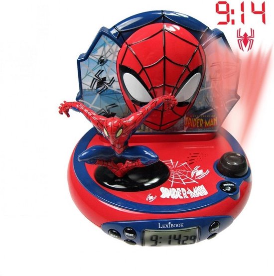 Lexibook Disney Spiderman - radio-réveil - jouets spiderman - jouets Disney