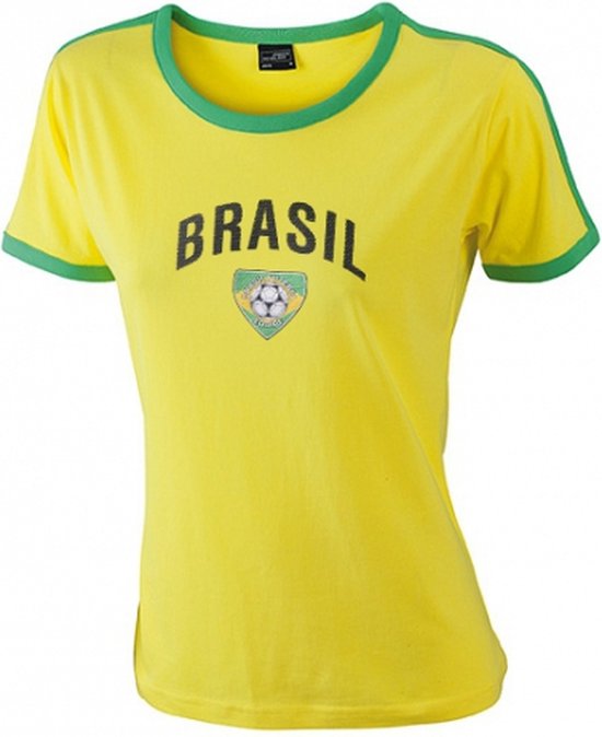 Maillot de foot jaune femme Brésil S | bol.com