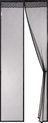 Rideau anti-mouches magnétique O'DADDY - 92x230 cm - Noir
