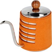 Bol.com Barista Space - Gooseneck Pour-Over Kettle (coffee & tea) 550 ml - Orange Wrapping aanbieding