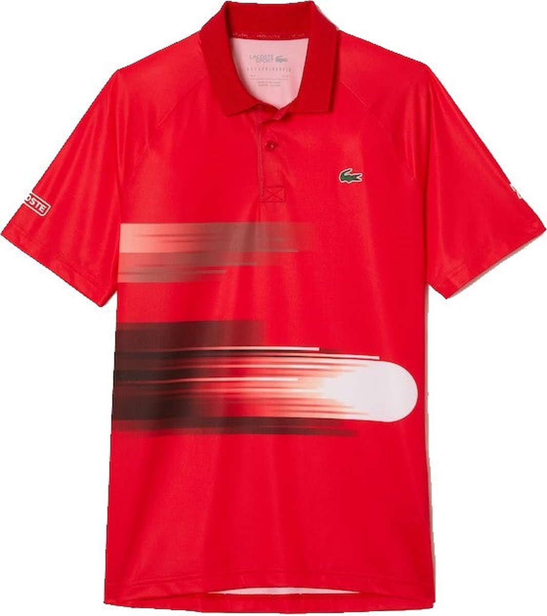 Lacoste Sport Polo Shirt x Novak Djokovic-poloshirt heren rood - L