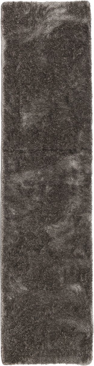 Snapstyle Hoogpolig vloerkleed Feeling Mix loper Zilver