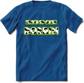 T-Shirt Knaller T-Shirt|Trots op de boerin / Boerenprotest / Steun de boer|Heren / Dames Kleding shirt|Kleur Blauw|Maat XXL
