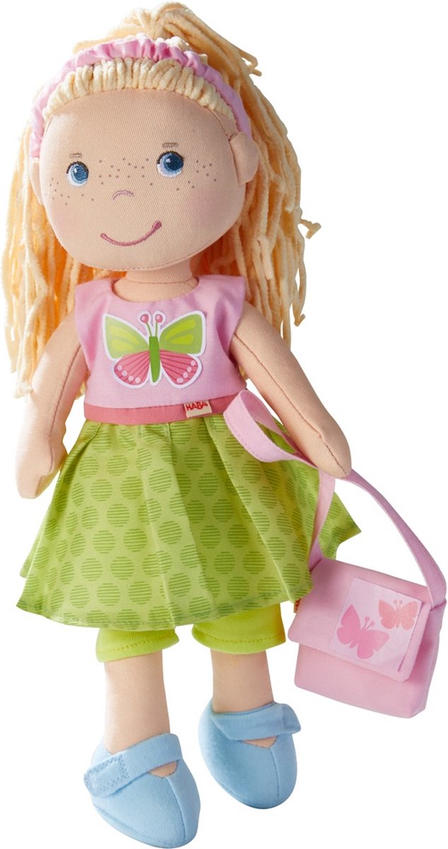 Haba Kledingset Vlinder 30 Cm Groen/roze — afbeelding 4
