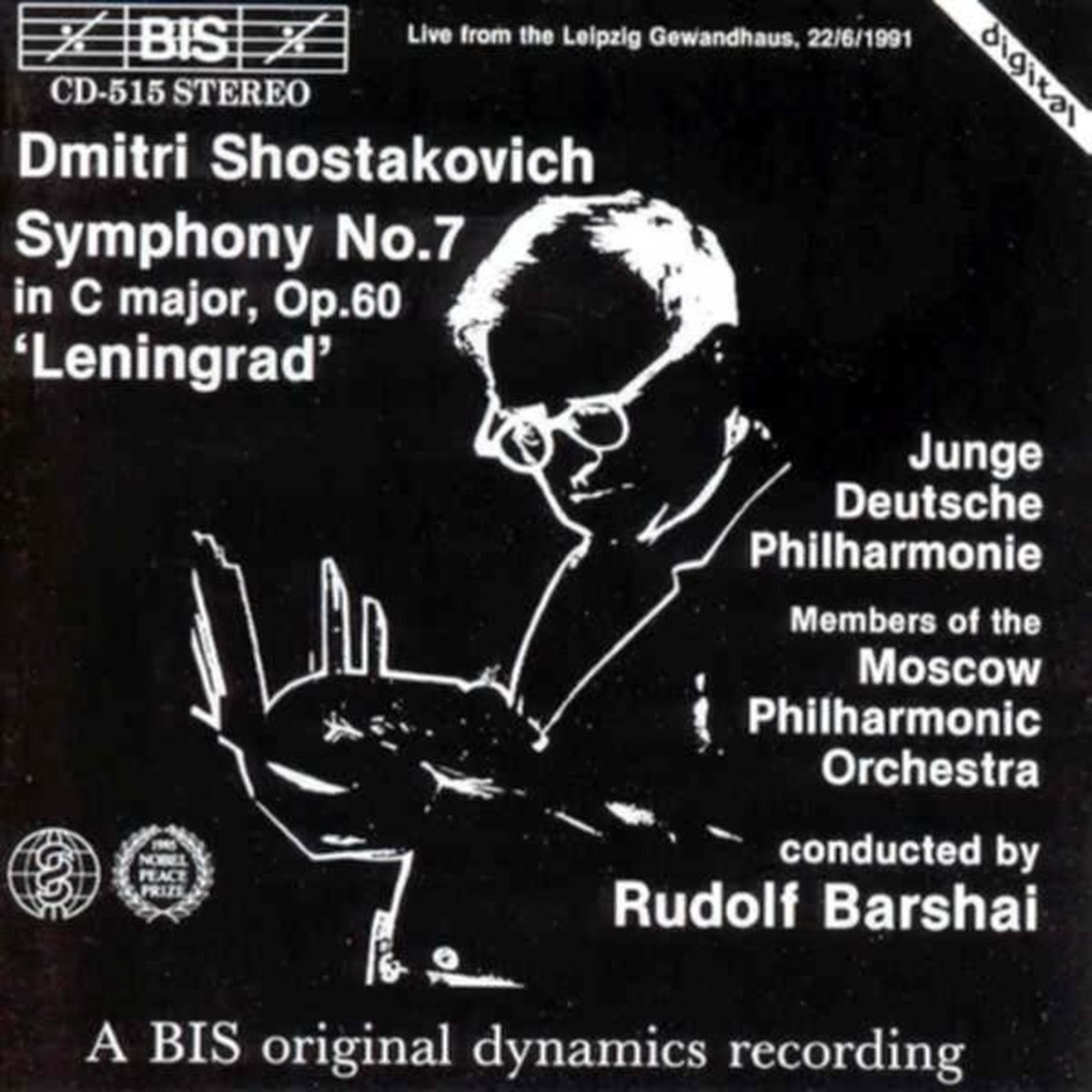 Junge Deutsche Philharmonie, Rudolf Barshai - Shostakovich: Symphony No. 7 In C, Op. 60 (CD)