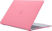 Mobigear Laptophoes geschikt voor Apple MacBook Air 11 Inch (2010-2016) Hoes Hardshell Laptopcover MacBook Case | Mobigear Cream Matte - Roze - Model A1370 / A1465