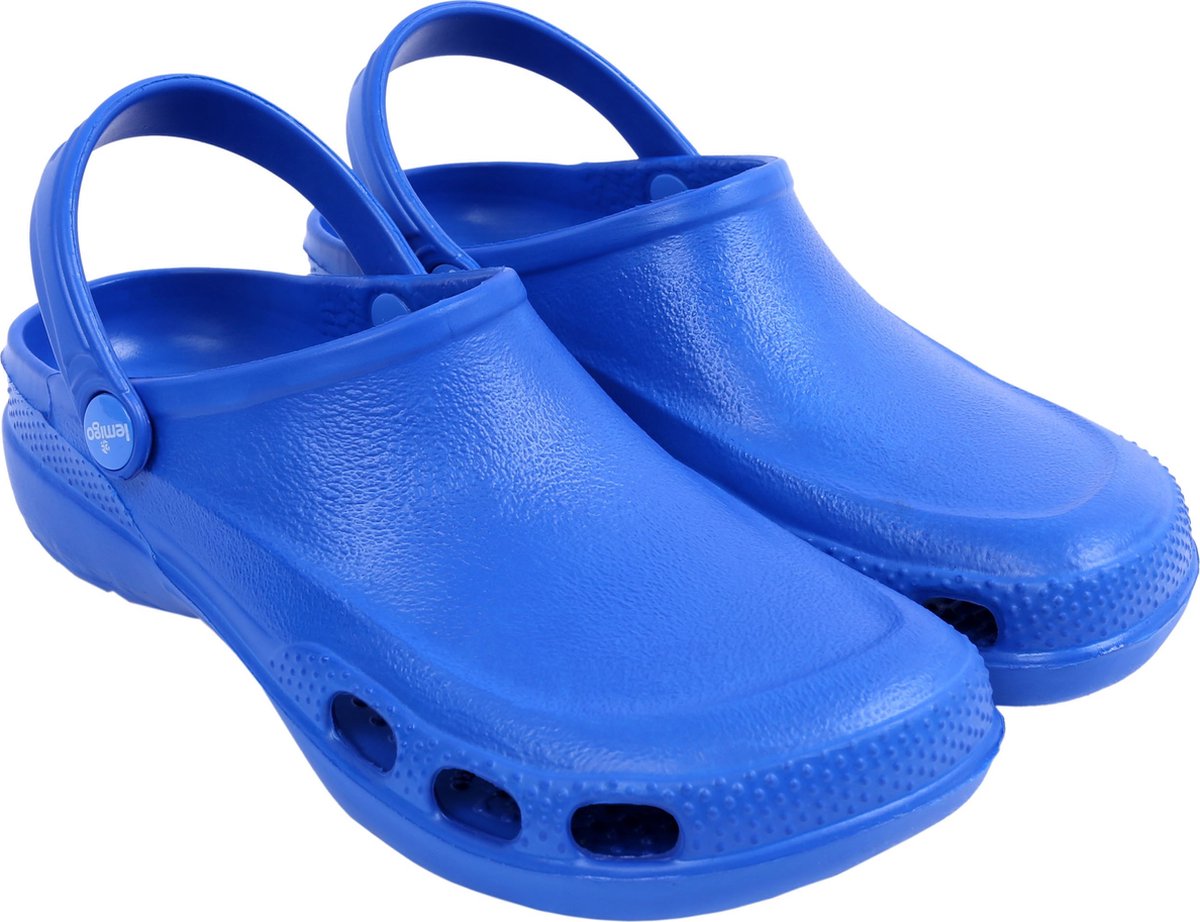 Blauwe, lichte, comfortabele en universele crocs - LEMIGO / 36