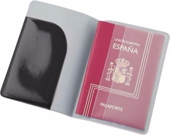 regisseur heb vertrouwen Identiteit Paspoort houder zwart 13 cm - Reis documentenhouders paspoorthoezen |  bol.com