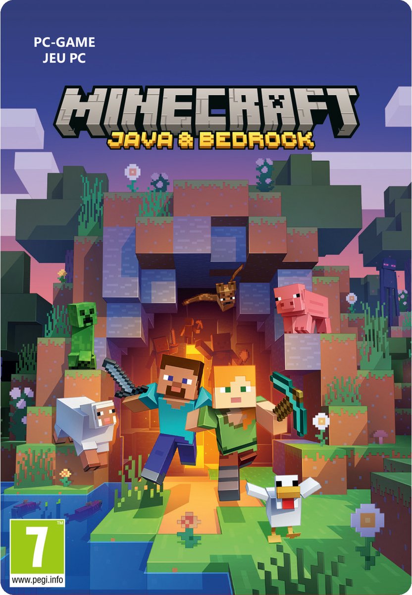 Minecraft Java Bedrock Edition Windows Download Games Bol