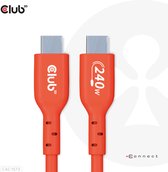 CLUB3D CAC-1573 câble USB 2 m USB4 Gen 2x2 USB C Rouge