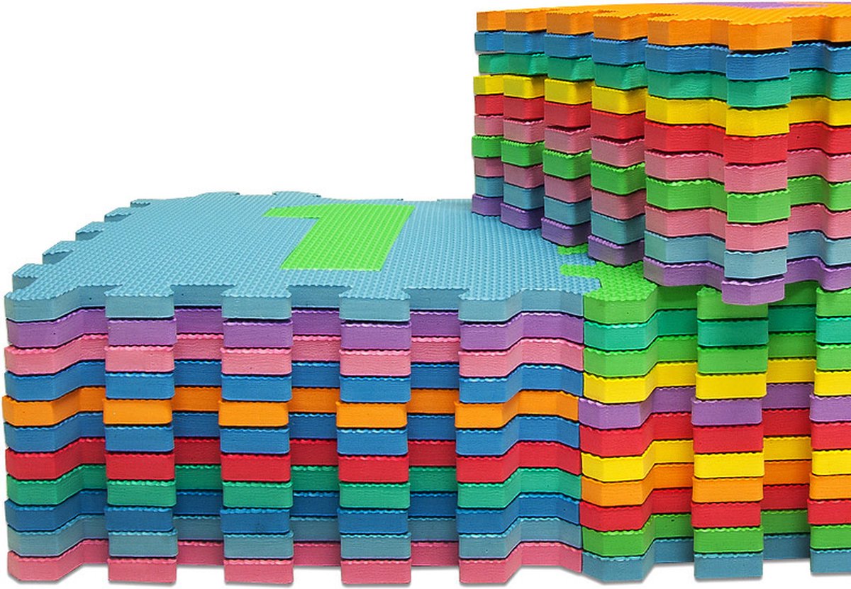 Spielwerk Puzzelmat - 86delig XXL 190x190 Kinderen Baby - Multicolor — afbeelding 5
