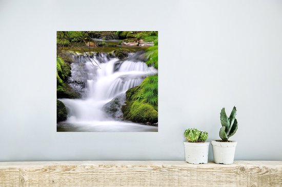 Affiche Water - Nature - Cascade - 30x30 cm