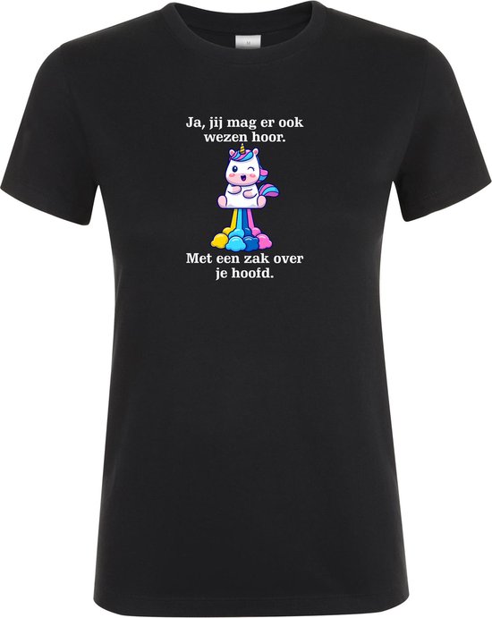 Klere-Zooi - Jij Mag Er Ook Wezen - Dames T-Shirt - 4XL