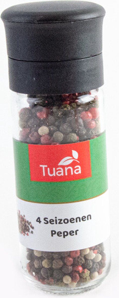 Goedkoopste Tuana Kruiden - Molen Peper 4 Seizoen - Kruiden Zonder Zout - MZ2012