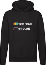 100% Proud 0% Shame Sweater | Trui | Hoodie | Unisex