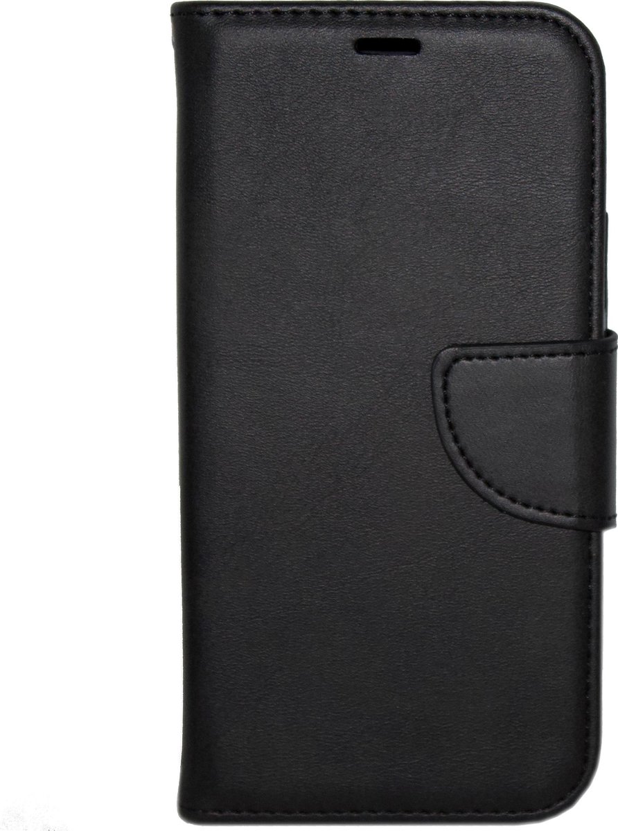 ADEL Kunstleren Book Case hoesje voor iPhone 11 Pro Max - Zwart