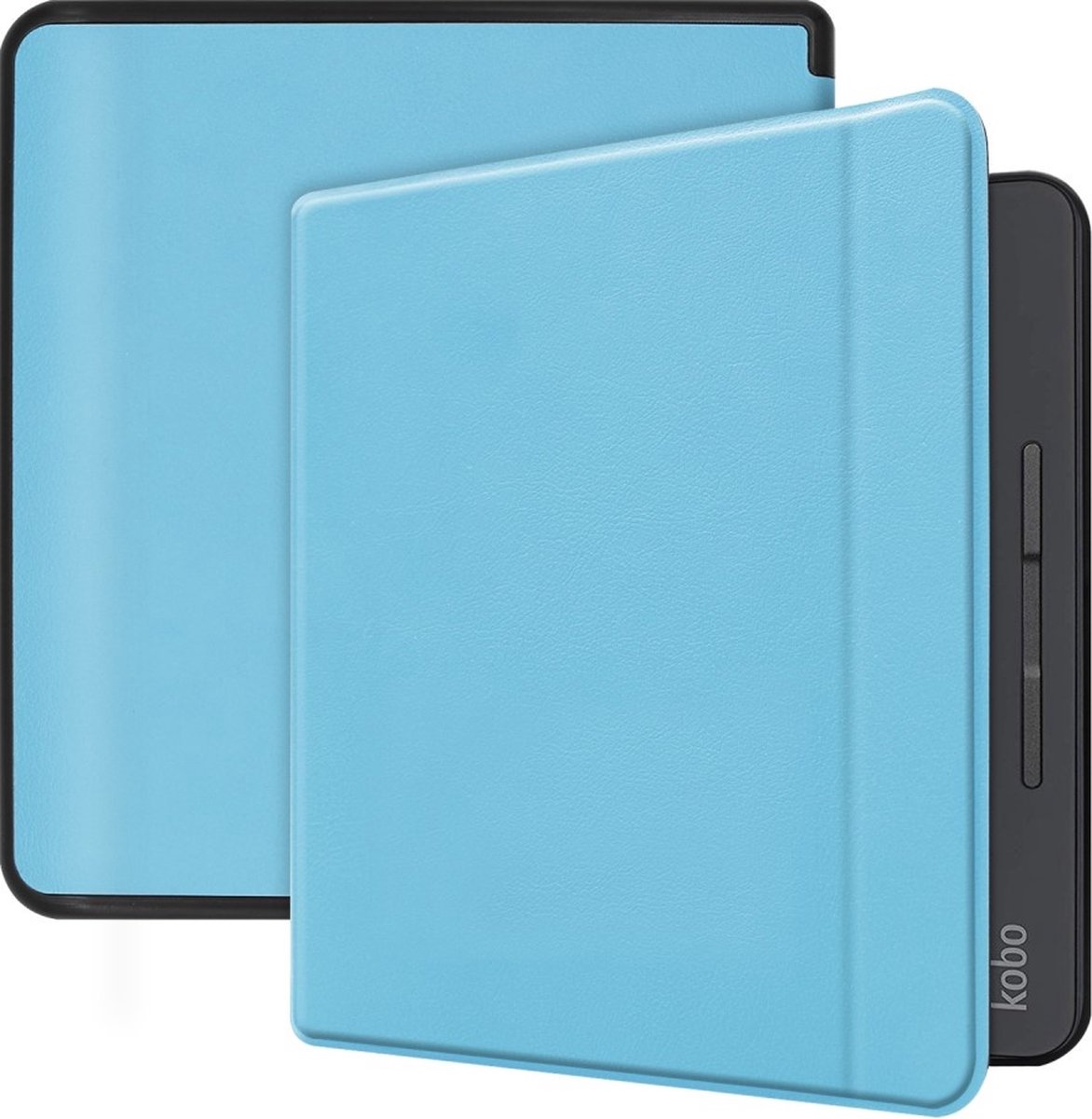 Lunso sleepcover flip hoes Kobo Forma (8 inch) Blauw