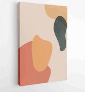 Abstract wall arts background vector set 4 - Moderne schilderijen – Vertical – 1909172782 - 50*40 Vertical