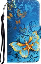 Huawei P40 Lite E Hoesje - Mobigear - Design Serie - Kunstlederen Bookcase - Butterfly - Hoesje Geschikt Voor Huawei P40 Lite E