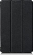 Lenovo Tab M8 Hoes - Mobigear - Tri-Fold Serie - Kunstlederen Bookcase - Zwart - Hoes Geschikt Voor Lenovo Tab M8