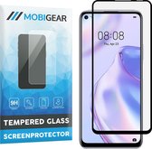 Mobigear Gehard Glas Ultra-Clear Screenprotector voor Huawei P40 Lite 5G - Zwart