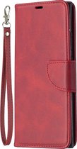 Samsung Galaxy Note20 Ultra Hoesje - Mobigear - Excellent Serie - Kunstlederen Bookcase - Rood - Hoesje Geschikt Voor Samsung Galaxy Note20 Ultra
