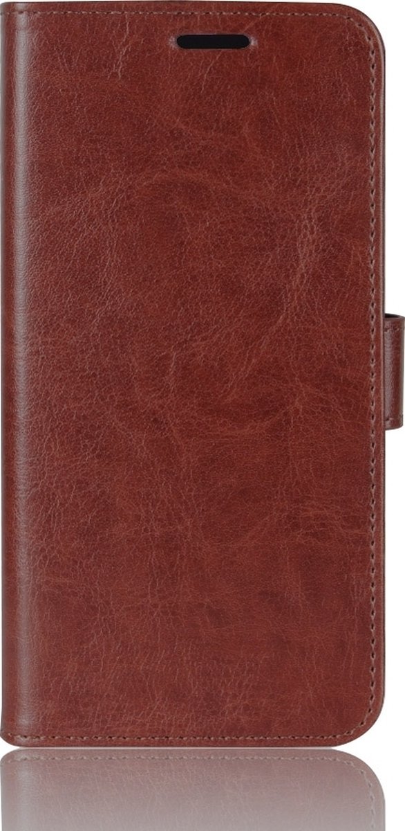 Mobigear Telefoonhoesje geschikt voor Nokia 2.3 Hoesje | Mobigear Wallet Bookcase Portemonnee | Pasjeshouder voor 3 Pasjes | Telefoonhoesje voor Pinpas / OV Kaart / Rijbewijs - Bruin