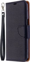 Xiaomi Redmi Note 9 Pro Hoesje - Mobigear - Excellent Serie - Kunstlederen Bookcase - Zwart - Hoesje Geschikt Voor Xiaomi Redmi Note 9 Pro