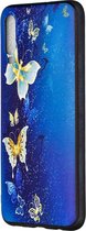Samsung Galaxy A70 Hoesje - Mobigear - Design Serie - TPU Backcover - Butterfly - Hoesje Geschikt Voor Samsung Galaxy A70