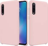 Xiaomi Mi 9 Hoesje - Mobigear - Rubber Touch Serie - Hard Kunststof Backcover - Roze - Hoesje Geschikt Voor Xiaomi Mi 9