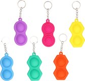 Pop It Plop Up! Fidget Sleutelhanger