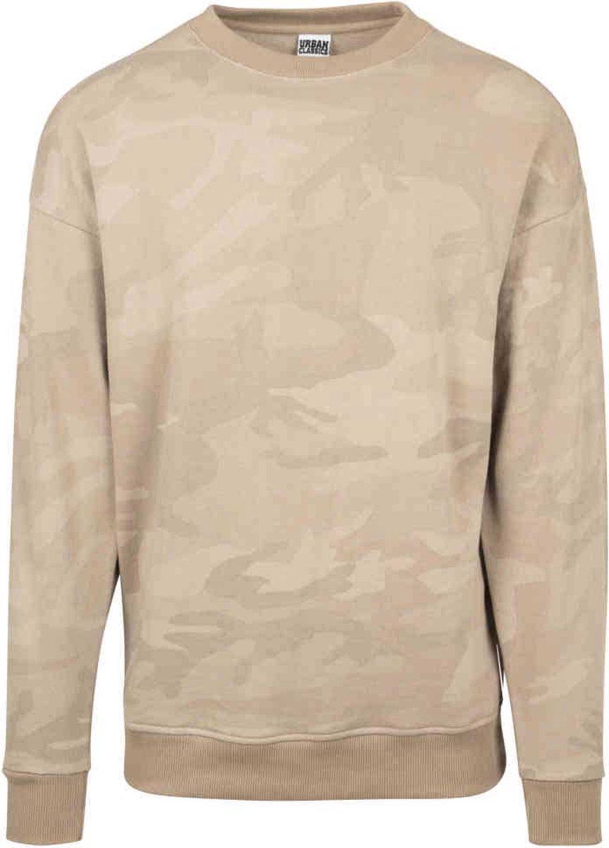 Urban Classics Camo Sweater/trui S Beige