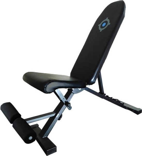 Specifit Fitnessbank X-1 - Trainingsbank met instelbare Zitbank en Rugleuning