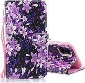Voor iPhone 11 Pro Horizontale leren flip-hoes met houder en kaartsleuven en portemonnee (Lily)