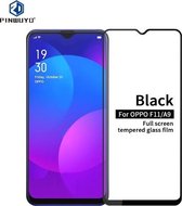 PINWUYO 9H 2.5D volledige lijm gehard glasfilm voor OPPO F11 / A9