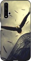 Voor Huawei Honor 20 Painted Pattern Soft TPU beschermhoes (Eagle)
