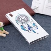 Voor Sony Xperia L1 Noctilucent Windbell Pattern TPU Soft Back Case Beschermhoes