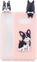 Voor Galaxy S10e 3D Cartoon patroon schokbestendig TPU beschermhoes (schattige hond)