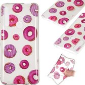 Coloured Drawing Transparant Clear TPU Case voor Huawei P Smart Z (Donut)