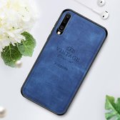 PINWUYO Schokbestendige waterdichte volledige dekking PC + TPU + huidbeschermhoes voor Galaxy A50 (blauw)