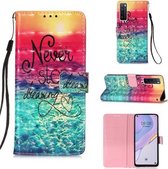 Voor Huawei nova 7 5G 3D Schilderen Horizontale Flip Leren Case met Houder & Kaartsleuf & Lanyard (Catch Dream)