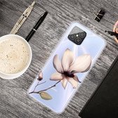 Voor Huawei Nova 8 SE Gekleurde Tekening Clear TPU Beschermhoesjes (A Lotus)
