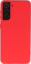 Wicked Narwal | Fashion Color TPU Hoesje Samsung Samsung Galaxy S21 Rood