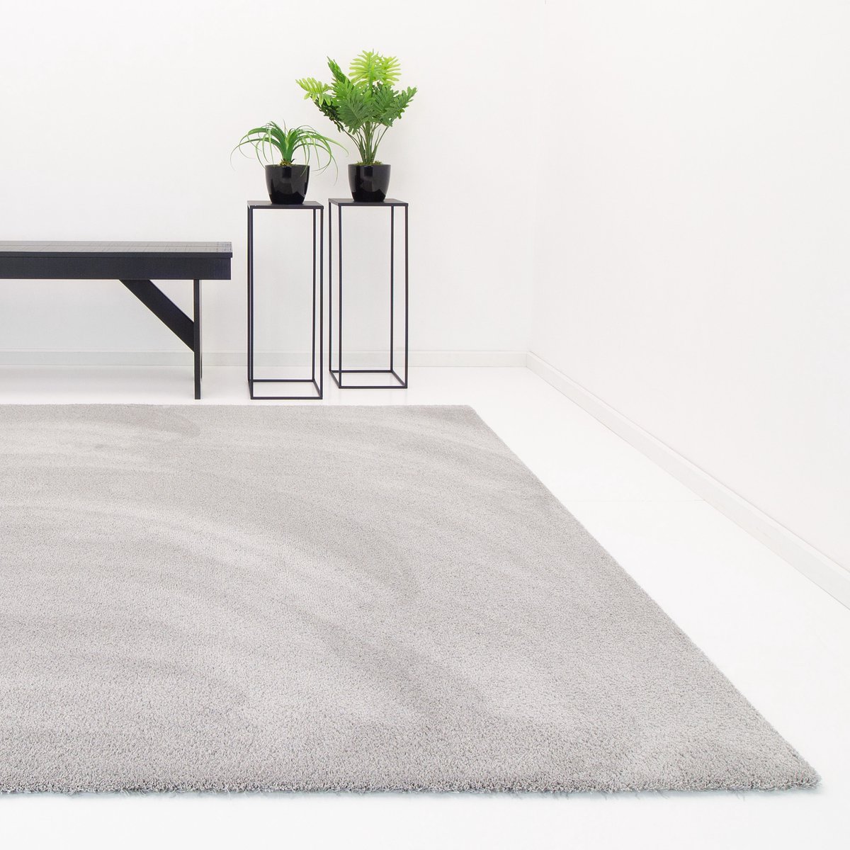 Vloerkleed Xilento Amazing Silver | 200 x 300 cm