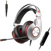 XIBERIA K5 Subwoofer 7.1 Music Gaming Headset, Kabellengte: 2 m, Stijl: Single 3,5 mm (grijs)