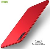 Voor Geschikt voor Xiaomi Mi 9 Pro MOFI Frosted PC Ultradunne harde hoes (rood)