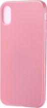 Candy Color TPU Case voor iPhone XR (roze)