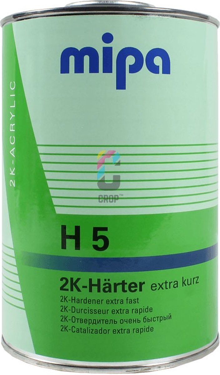 MIPA 2K H5 Verharder voor primer - 1 liter - extra snel