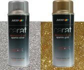 Motip Carat sparklingspray zilver - 400 ml
